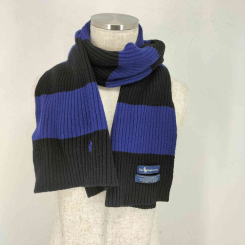 ポロラルフローレン POLO RALPH LAUREN ボーダーニットマフラー メンズ